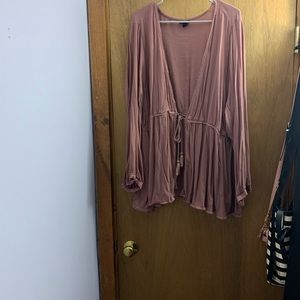 Torrid front tie shirt